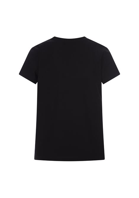 Black T-Shirt With Contrasting Pony RALPH LAUREN | 211-898698007