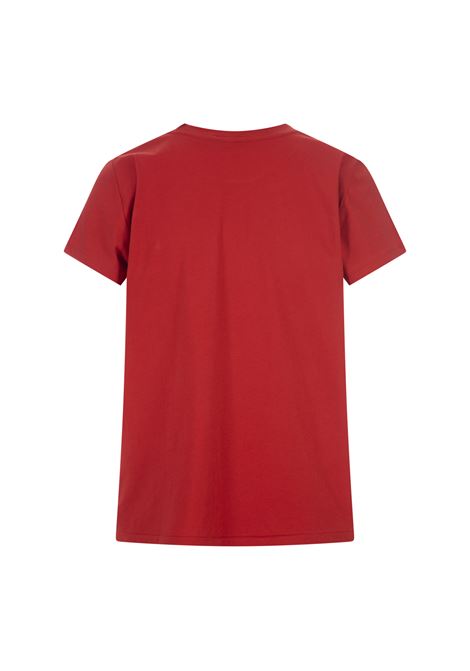 Red T-Shirt With Contrasting Pony RALPH LAUREN | 211-898698013