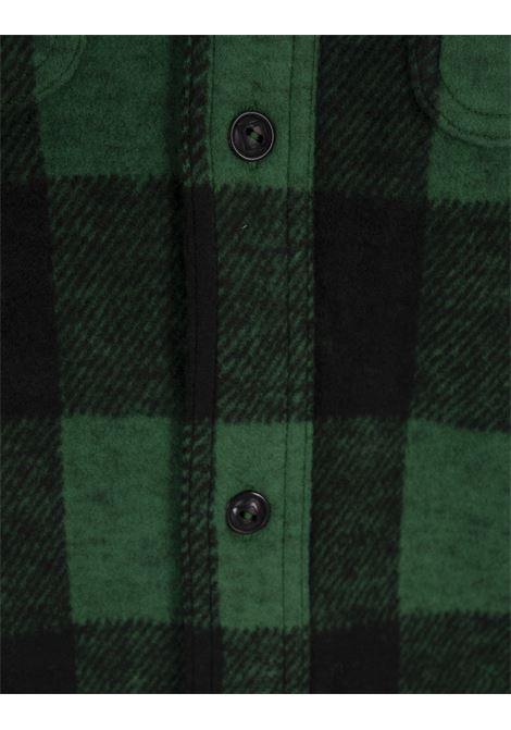 Camicia Verde a Quadri RALPH LAUREN | 710-881648006