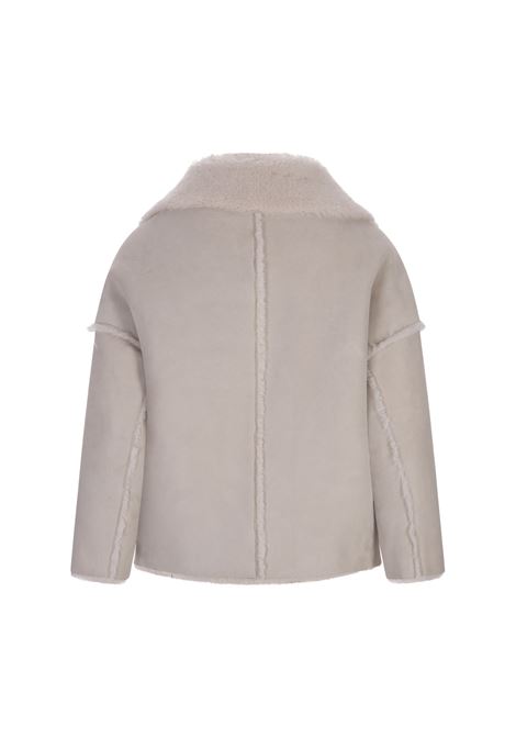 Caban In White Shearling RED VALENTINO | 3R3NA03Y6VF031
