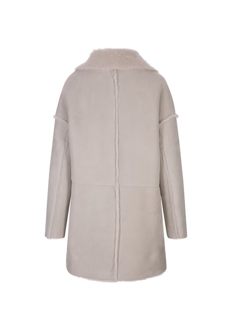 Long Caban In White Shearling RED VALENTINO | 3R3NB00V6VF031