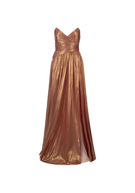 Apricot Waldorf Long Dress RETROFETE | FW22-5722APICT