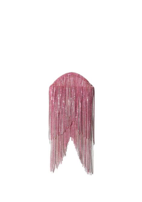 Pink Talia Crystal Logo Bag RETROFETE | HB23-6908PNK