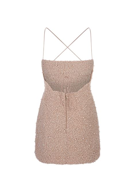 Dusty Peach Pearl Marin Dress RETROFETE | PF23-7122DUPPL