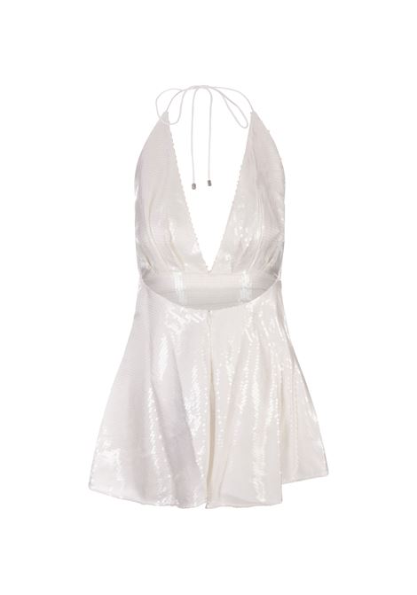White Natasha Sequin Dress RETROFETE | PF23-7148WHTSQ