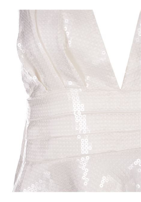 White Natasha Sequin Dress RETROFETE | PF23-7148WHTSQ