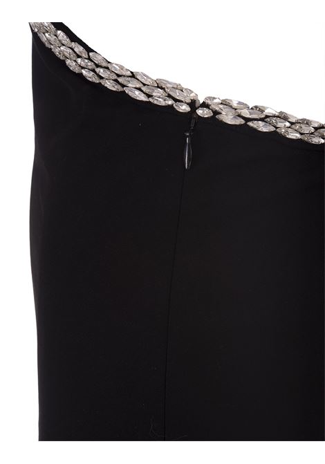 Sharlene Dress In Black And Silver RETROFETE | SS23-5081BLKS