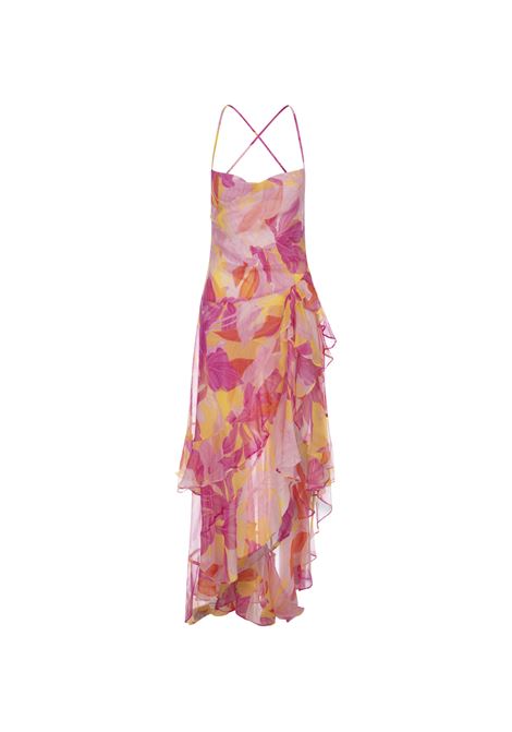 Botanical Floral Fatima Silk Dress RETROFETE | SS23-6900BOTFL