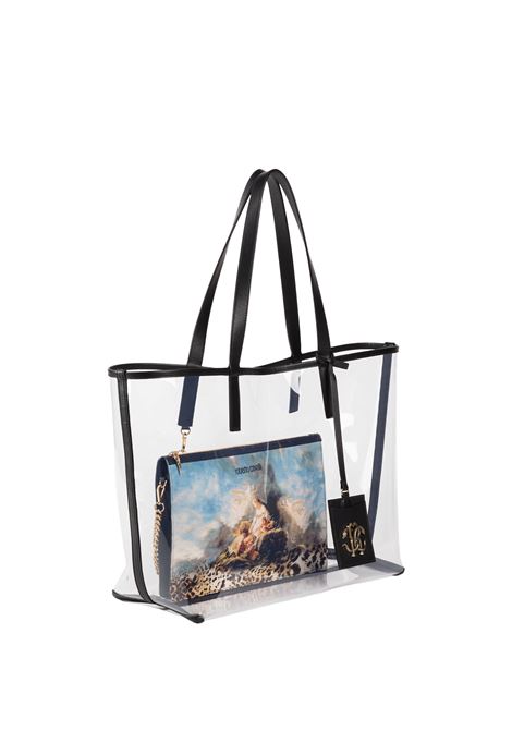 Shopper Bag With Printed Clutch ROBERTO CAVALLI | RYB001-AB30209000