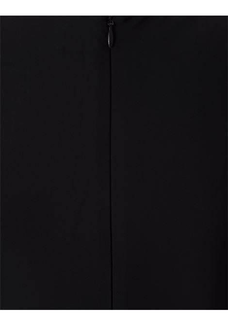 Black Jersey Mini Dress SELF PORTRAIT | PF23-055S-BBLACK