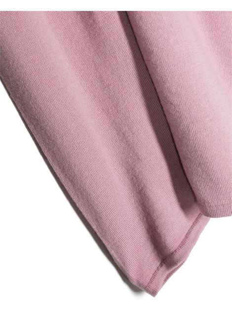 Pink Virgin Wool Wide Pants SIMONETTA | ST6A00-W0012528