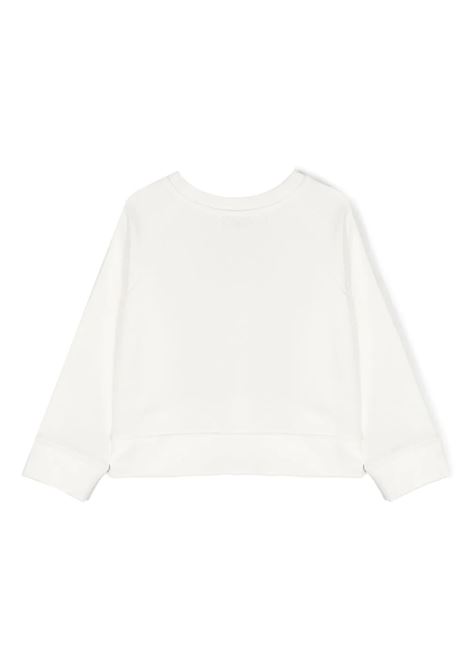 White Sweatshirt with Stella Logo STELLA MCCARTNEY KIDS | TS4C00-Z0499101