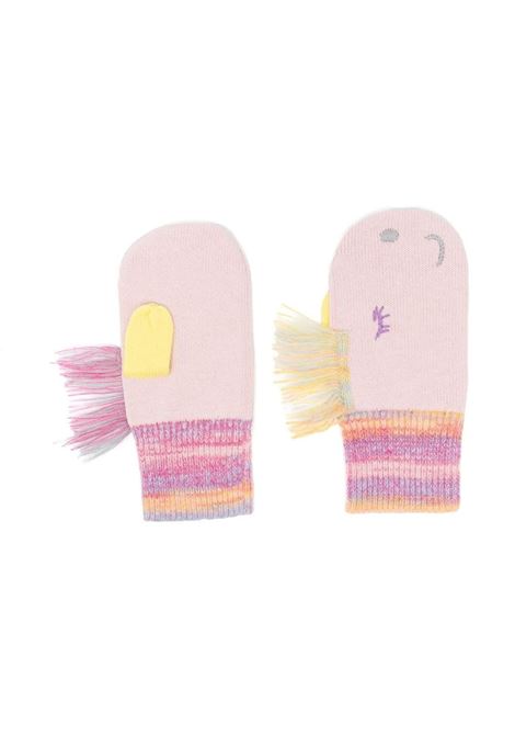 Pink Rainbow Unicorn Gloves STELLA MCCARTNEY KIDS | TT0A69-Z1528505