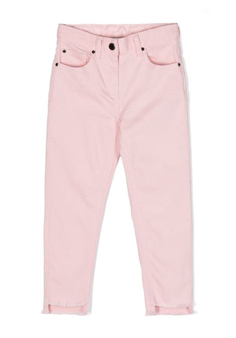 Pink Straight Leg Jeans with Distressed Hem STELLA MCCARTNEY KIDS | TT6B30-Z0156505