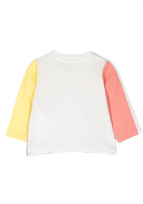 Double Rainbow Unicorn Long Sleeve T-Shirt STELLA MCCARTNEY KIDS | TT8120-Z0434101