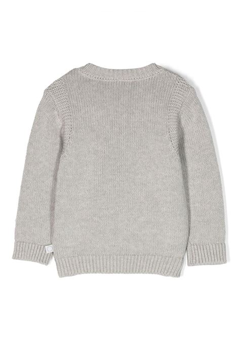 Grey Sweater With Bear Snout STELLA MCCARTNEY KIDS | TT9540-Z1528904