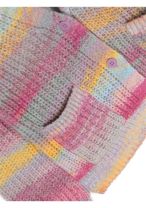 Multicoloured Striped Space Dye Cardigan STELLA MCCARTNEY KIDS | TT9A60-Z1529999