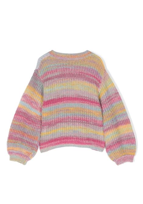 Multicoloured Striped Space Dye Sweater STELLA MCCARTNEY KIDS | TT9A70-Z1529999