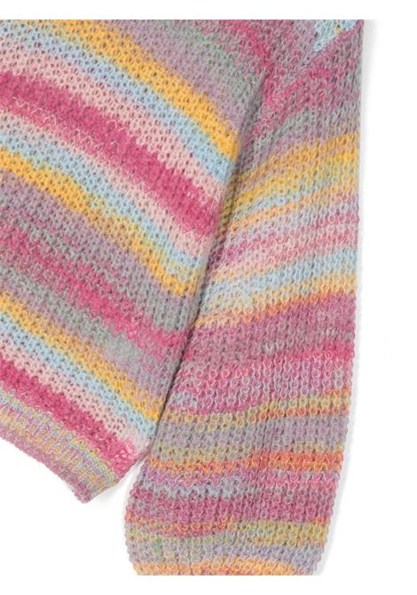 Multicoloured Striped Space Dye Sweater STELLA MCCARTNEY KIDS | TT9A70-Z1529999