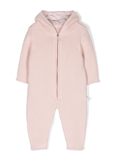 Pink Knitted Playsuit With Unicorn Hoodie STELLA MCCARTNEY KIDS | TTA040-Z1528505