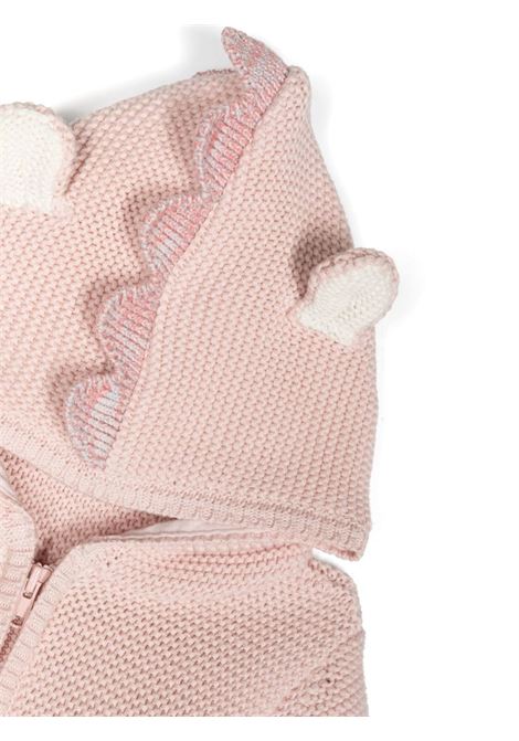 Pink Knitted Playsuit With Unicorn Hoodie STELLA MCCARTNEY KIDS | TTA040-Z1528505