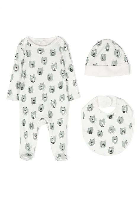 White Pyjamas With Bear Motif STELLA MCCARTNEY KIDS | TTB559-Z1486101MC