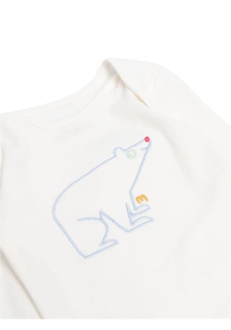 White Body Set With Animal Embroidery STELLA MCCARTNEY KIDS | TTB639-Z0669100