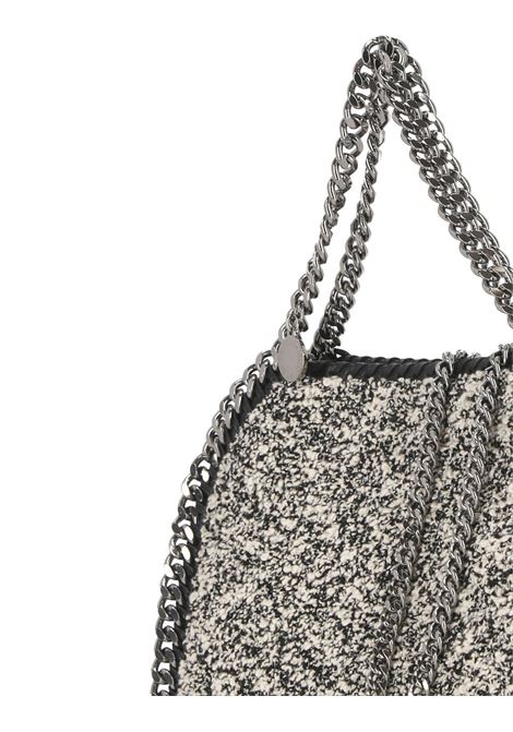 Mini Falabella Tote Bag In Black And White Boucl? STELLA MCCARTNEY | 371223-WP02241000