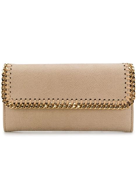 Butter Cream And Gold Continental Falabella Wallet STELLA MCCARTNEY | 430999-W93559300