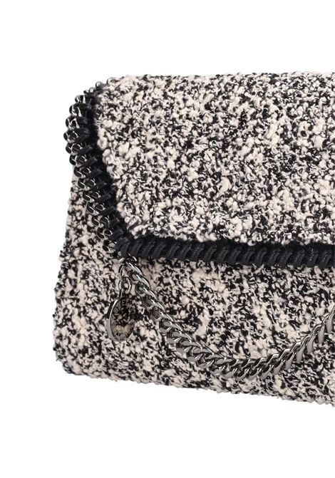 Falabella Mini Bag In Black And White Boucl? STELLA MCCARTNEY | 581238-WP02241000
