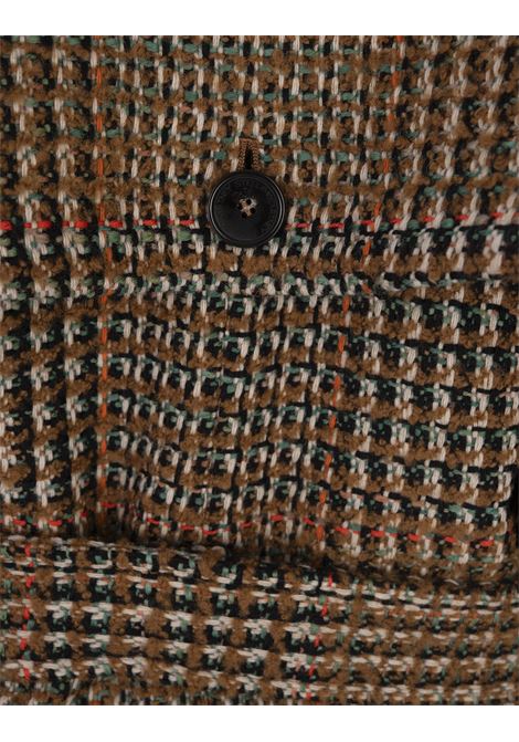 Brown Tweed Long Coat with Belt STELLA MCCARTNEY | 660050-3CJ3012742