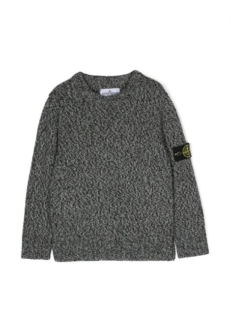 Multicoloured Wool Blend Crew Neck Sweater STONE ISLAND JUNIOR | 7916518Z6V0041