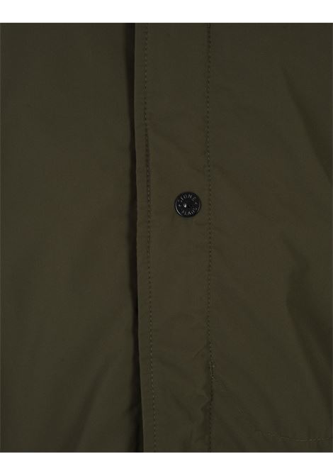 Light Soft Shell Check Grid Jacket In Military Green STONE ISLAND | 791541826V0058