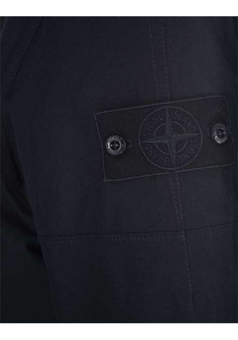Ghost Stretch Multi Layer Fusion Jacket In Navy Blue STONE ISLAND | 7915420F1V0020