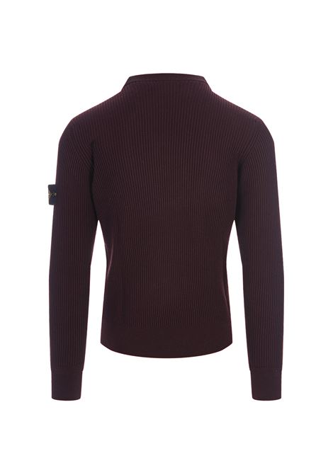 Must Ribbed Knitted Crew Neck Sweater STONE ISLAND | 7915553C2V0011