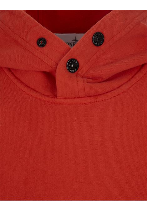 Lobster Hoodie with Buttons STONE ISLAND | 791561720V0037