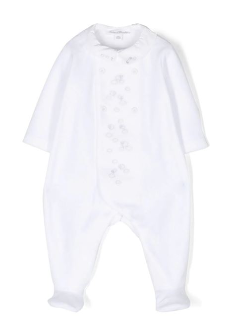 White Pyjamas With Winter Embroidery TARTINE ET CHOCOLAT | TX5407001