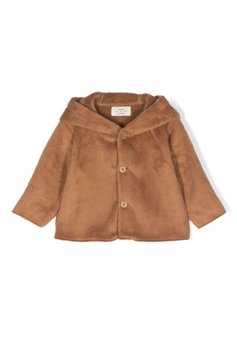 Cinnamon Eco Fur Hooded Coat TEDDY & MINOU | I23CN012PE022164