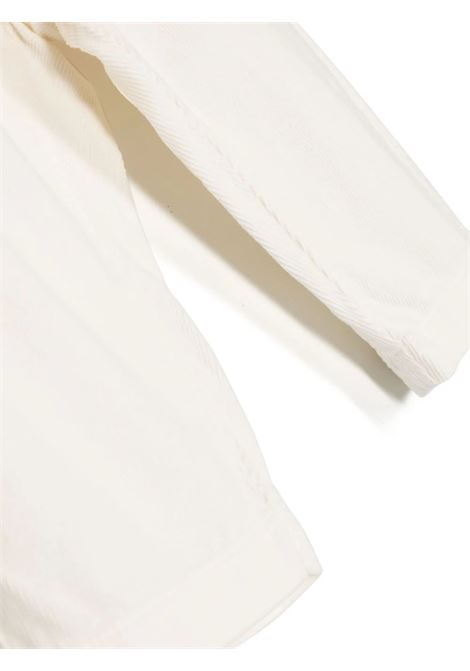White Corduroy Trousers TEDDY & MINOU | I23PT010V6014102