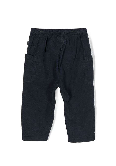 Pantalone In Velluto a Coste Blu Navy TEDDY & MINOU | I23PT010V6014496