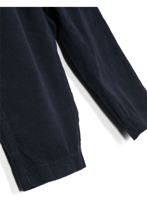 Pantalone In Velluto a Coste Blu Navy TEDDY & MINOU | I23PT010V6014496