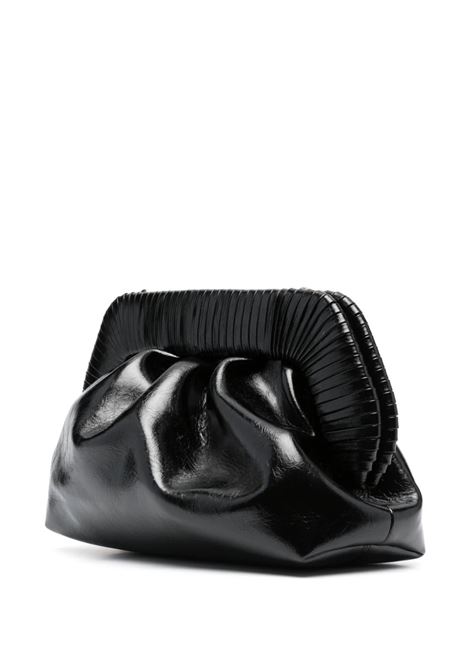 Black Shiny Bios Cordonia Clutch Bag THEMOIRE' | TMFW23BCO1
