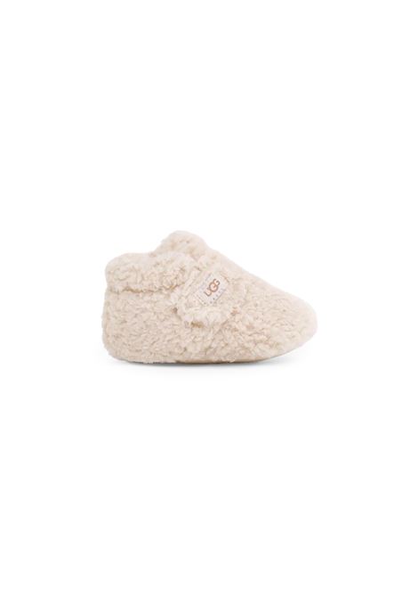Natural Curly Faux Fur Bixbee Ankle Boot UGG KIDS | 1121045INCFF