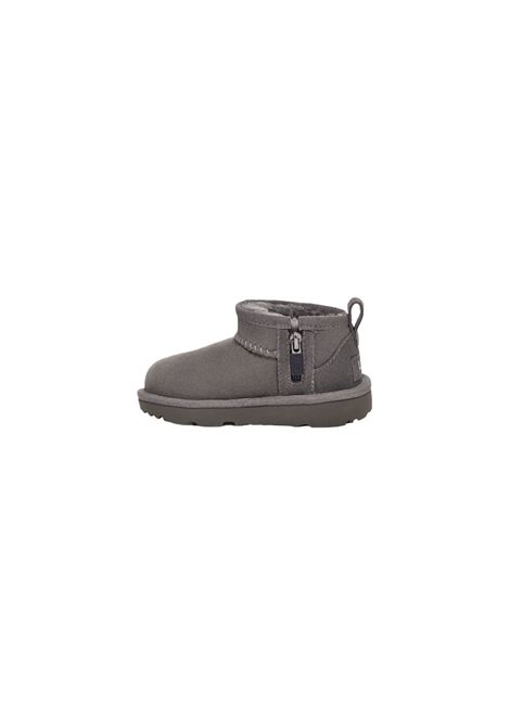Grey Classic Ultra Mini Boots UGG KIDS | 1130750TGREY