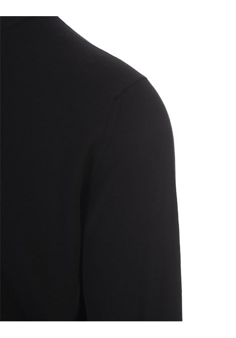 Black Worsted Wool Pullover ZANONE | 811935-Z0290N3017