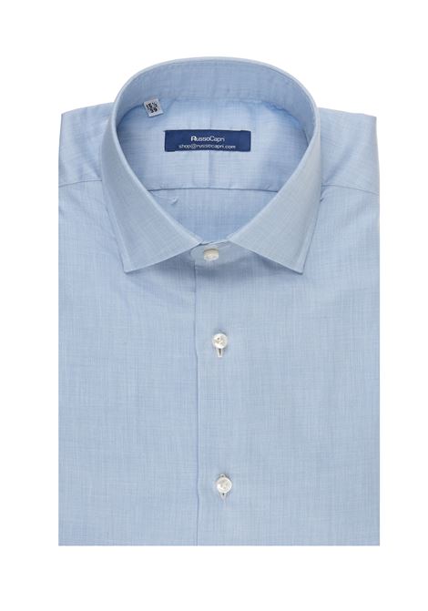 Light Blue Oxford Cotton Shirt RUSSO CAPRI | F36834513UNITA