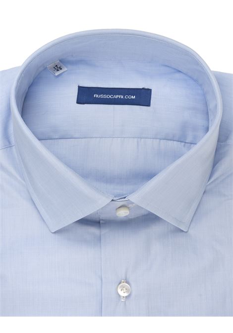 Camicia In Cotone Azzurro Cielo RUSSO CAPRI | UNITA COTONECELESTE 5
