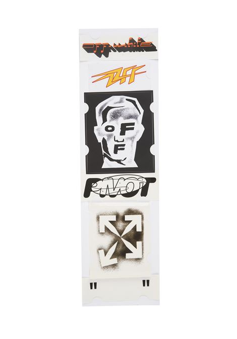 Masked Face Stickers OFF-WHITE | OMZG034R21MAT0011001