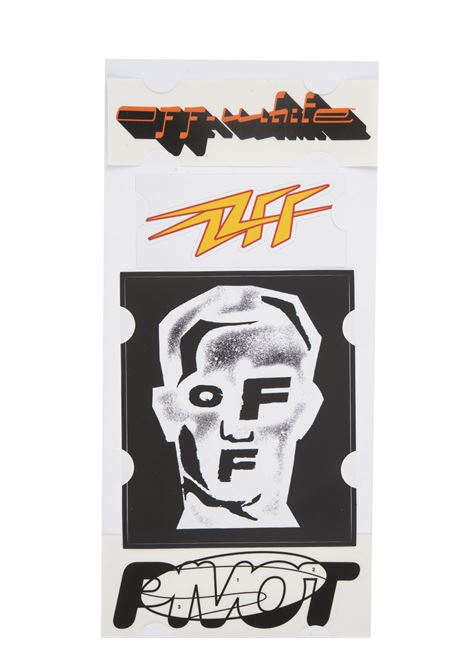 Adesivi Masked Face OFF-WHITE | OMZG034R21MAT0011001