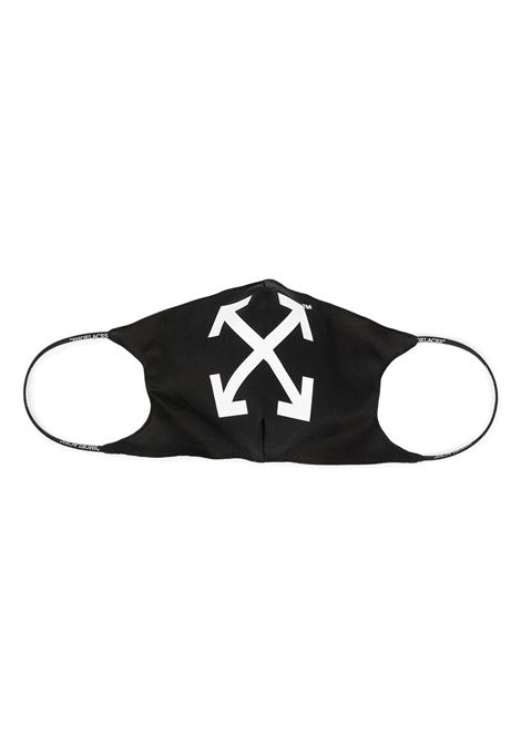 Woman Black And White Arrows Face Mask OFF-WHITE | OWRG002S21FAB0011001